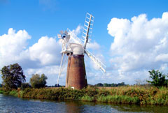 drainage mill of the Norfolk Broads