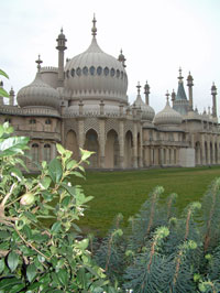 Brighton Pavilion on the south coast