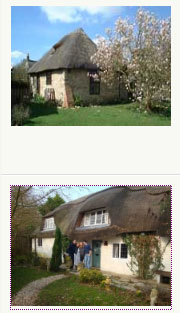 thatched country cottages to renr for self-catering holidays in Devon